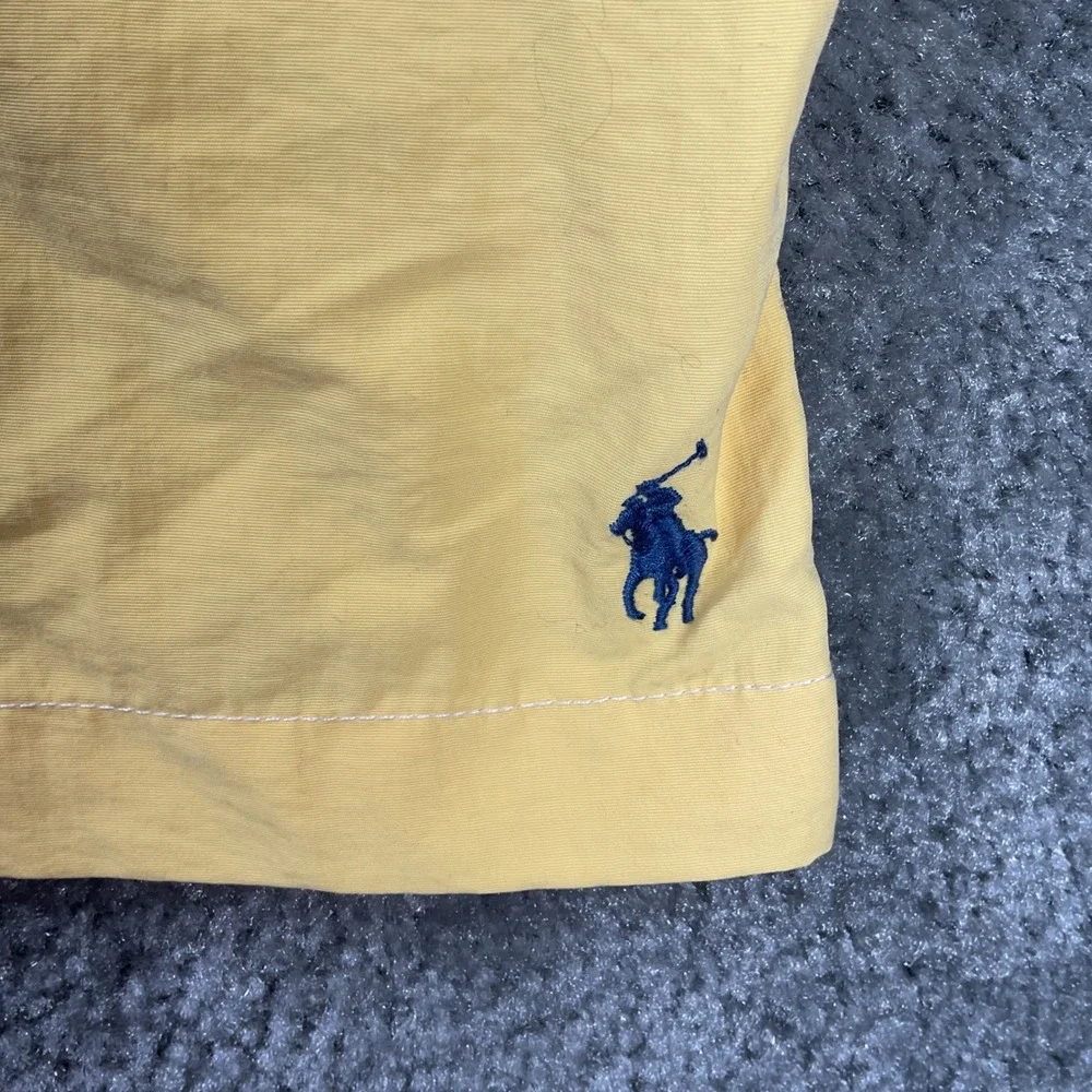 Polo Ralph Lauren‎ Swim Trunks Mens XL YellowBoard Shorts Cargo Pocket